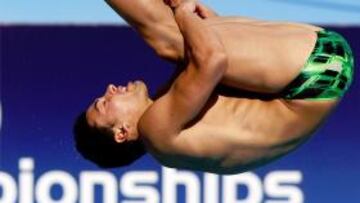 Javier Illana, sexto en la final del trampolín de 3 metros