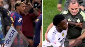 Movistar+ captó lo que se dijeron Lamine y Vinicius retándose a pegarse: la secuencia es histórica