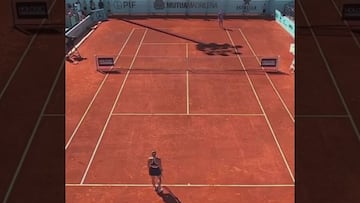 Este es el ace más raro de la historia del tenis: nadie lo creía