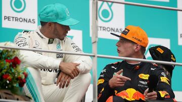 Verstappen brushes off Hamilton insult