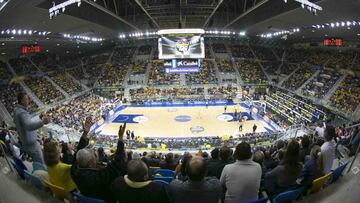 El Gran Canaria Arena.