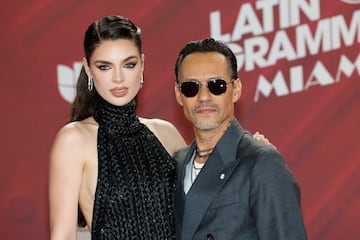 Marc Anthony y Nadia Ferreira.