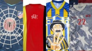 Las playeras de fútbol más curiosas del mundo