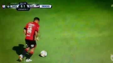 ¡Tremendo golazo de Rabello en derrota de Lobos ante Santos!