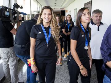 La RFEF recibe a las subcampeonas del mundo