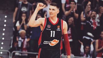 Matt Janning con Baskonia. 