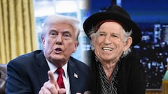 The day Keith Richards used a knife to fire Donald Trump: “America needs to get rid of him”