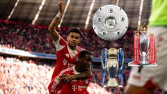 Así queda el palmarés de Luis Díaz tras ganar la Bundesliga: todos los títulos del colombiano