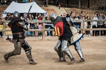 En los alrededores del Castillo de Belmonte, Cuenca, se ha disputado el IV Torneo Nacional de combate medieval, que goza cada año de más aficionados. 
 