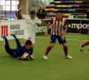 El Real Madrid venció al Atlético por 8-4 en fútbol indoor
