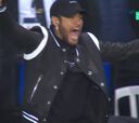 Colérica reacción de Neymar desde la banda a un posible penalti