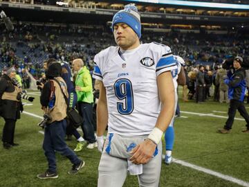 10. Matthew Stafford (NFL): El quarterback de los Detroit Lions cierra el Top-10 de deportistas mejor pagados en este 2018, con unos ingresos de 59,5 millones de dólares  (50 millones de euros).