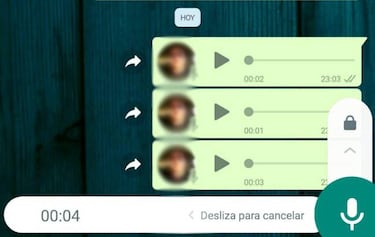Así es la nueva manera de enviar notas de voz por WhatsApp