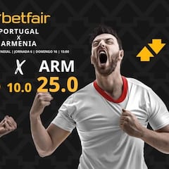 Portugal vs. Armenia: horario, dónde ver, pronósticos y clasificación