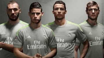 Las camisetas más extravagantes del Real Madrid