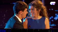 Alfred y Amaia durante su actuaci&oacute;n de &#039;City of Stars&#039; en la gala 3 de &quot;Operaci&oacute;n Triunfo 2017&quot;