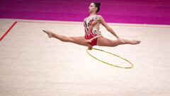 La campeona olímpica Linoy Ashram, estrella del Euskalgym