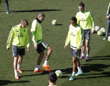 Pepe, Odegaard, Bale y Danilo.