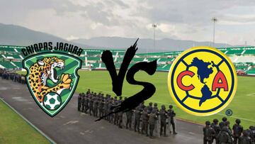 Jaguares de Chiapas-América: Goles y resultado - Liga MX