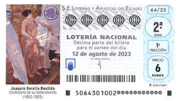 Lotería Nacional: comprobar los resultados del sorteo de hoy, sábado 12 de agosto