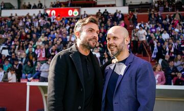 Partido de la jornada 27 de la Segunda División 2023-2024 de la liga de fútbol española, Liga Hypermotion, entre Albacete-Racing Santander disputado el 18/2/2024 en el Carlos Belmonte. Foto Josema Moreno