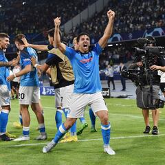 Nápoles-Liverpool en imágenes