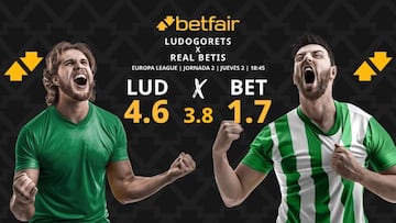 Ludogorets Razgrad vs. Real Betis Balompié: horario, dónde ver, estadísticas y clasificación