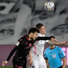 Real Madrid-Real Sociedad en imágenes