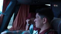 ‘Leo’ Fernández lloró al llegar al Maracana para la final de Libertadores