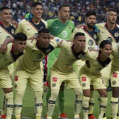 El 11 inicial del América para medirse a Rayados