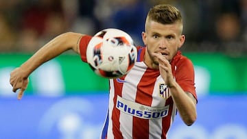 Caio Henrique jugando con el Atl&eacute;tico de Madrid 