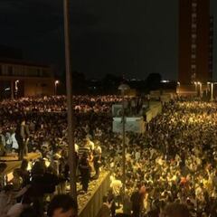 25.000 personas se citan por Whatsapp en el gran macrobotellón de la pandemia en Madrid