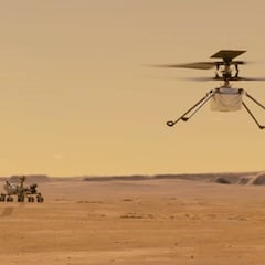 Las primeras acrobacias del Ingenuity de la NASA en Marte