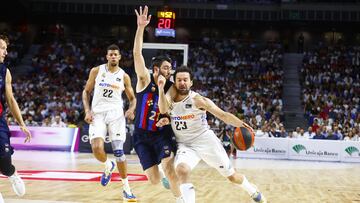 ?lex Abrines y Sergio Llull, durante el tercer partido de la final de la Liga Endesa.