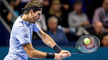 Del Potro frena la remontada de Bautista y va por el Masters