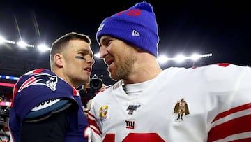 A pesar de que el quarterback de Patriots sufrió dos de sus derrotas más dolorosas a manos de Giants, expresó su respeto al menor de los Manning.