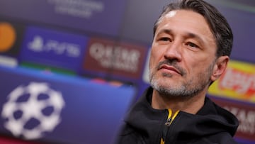 DORTMUND (Germany), 24/11/2025.- Head coach Niko Kovac of Dortmund attends a press conference in Dortmund, Germany, 24 November 2025. Borussia Dortmund will face Villarreal on 25 November in a UEFA Champions League match. (Liga de Campeones, Alemania) EFE/EPA/CHRISTOPHER NEUNDORF
