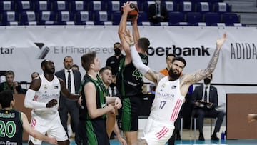 18/04/21 PARTIDO BALONCESTO ACB REAL MADRID JOVENTUT DE BADALONA