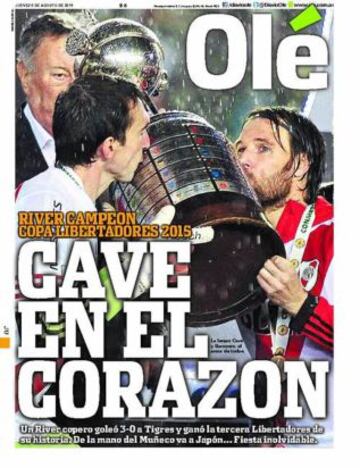 Portadas de la prensa deportiva