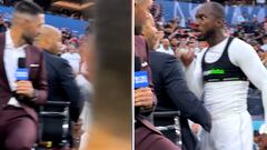 Marca en el 93′ y se sube al set de TV a gritarle en la cara a Henry “eres mi ídolo”