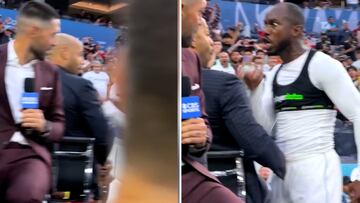 Marca en el 93′ y se sube al set de TV a gritarle en la cara a Henry “eres mi ídolo”