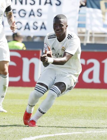 Vinicius scoring for Castilla