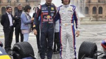 Carlos Sainz Jr. y Roberto Merhi.