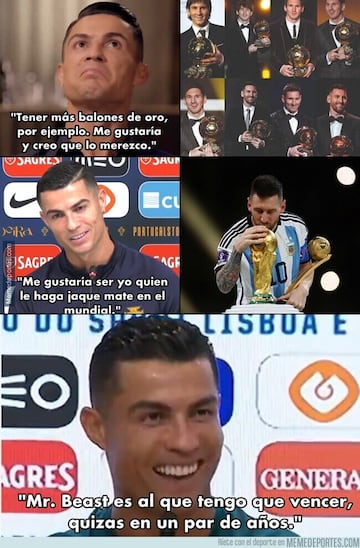 “El fin de una era”: los mejores memes por la ausencia de Messi y Cristiano en el Balón de Oro