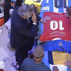La emotiva despedida de Alberto Fernández a Maradona
