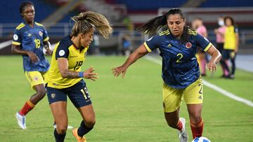 Manuela Vanegas, lateral izquierda de la Selección Colombia Femenina