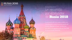 Todo sobre el Mundial 2018: el sorteo, las sedes, las distancias...