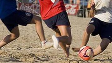 La Peña de Melilla 1º torneo femenino de fútbol playa