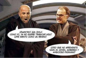 Los memes tras los dichos de Sampaoli