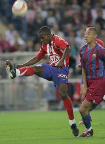 El futbolista colombiano milit en el Atltico de Madrid desde 2004 a 2012. Jug 224 partido en la Liga y no marc ningn gol.